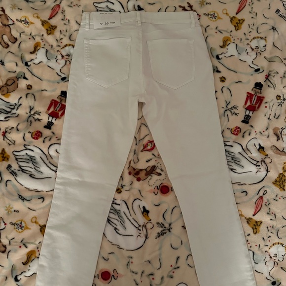 LOFT Women's Crisp White Skinny Jeans - Picture 2 of 4